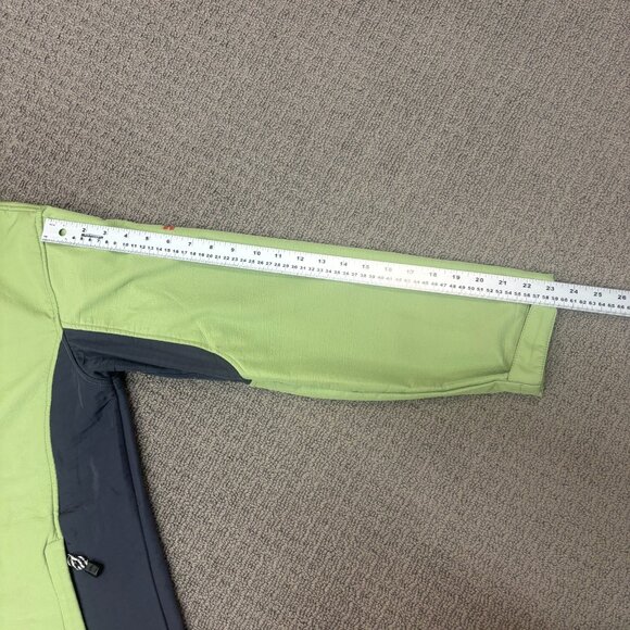 North Face Jacket Medium Green Fleece Lined Summit Series Lightweight Outerwear - Picture 5 of 13